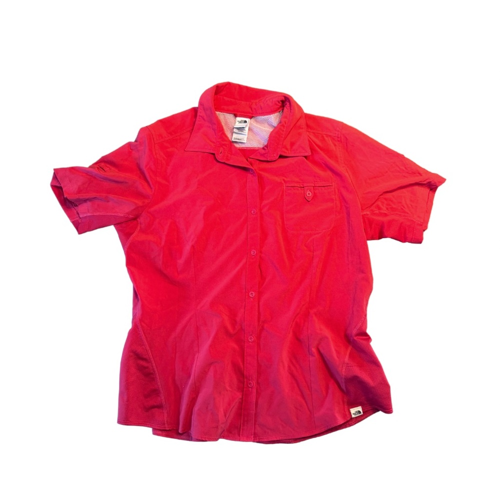 Vintage The North Face Button Down Tee - image 1